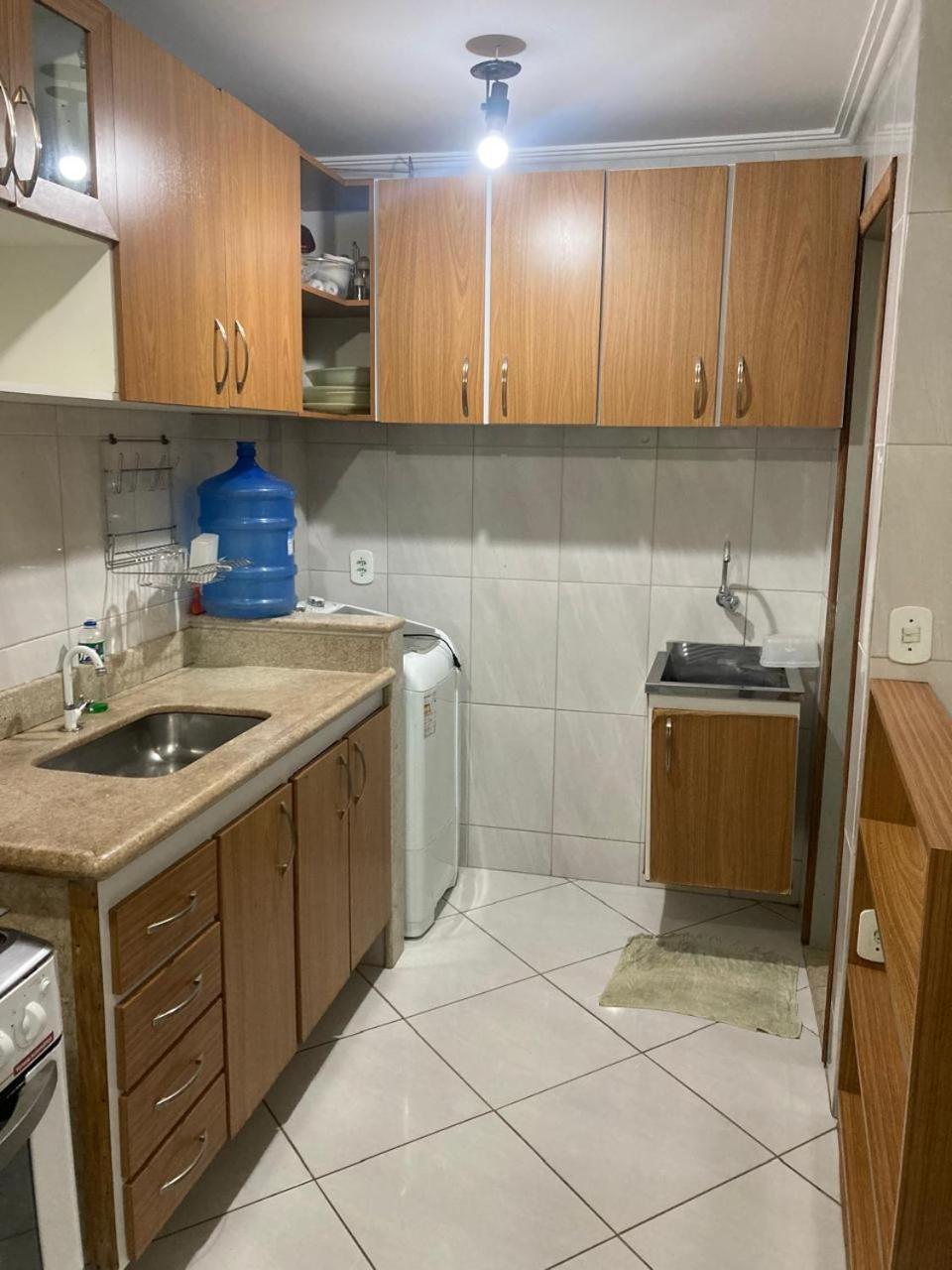 Apartamento Na Praia Do Morro 구아라파리 외부 사진